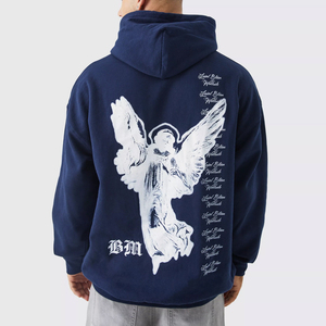 Prix d'usine – Sweats à capuche personnalisés de couleur unie, vierges et teints - Product Image 2