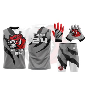 American Style 7v7 Youth <b>Football</b> Compression Set 18 Custom Sublimated 7on7 Uniforms <b>Printed</b> Techniques 7 on 7 <b>Football</b> Uniforms - Product Image 4