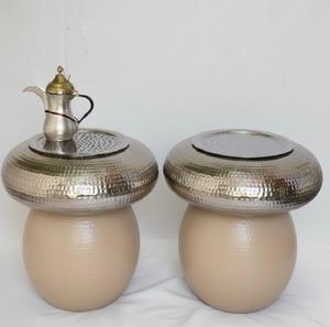 เตาอุ่นกาแฟแบบดั้งเดิม (ดัลลาห์) หรูหรา สวยงาม ใช้ถ่าน สำหรับอุ่นกาแฟแบบอาหรับ - Product Image 4