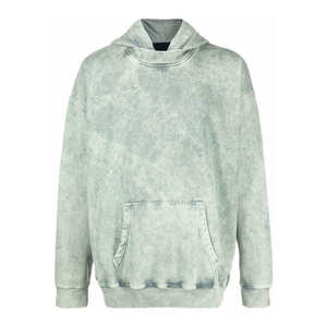 Prix raisonnables, tissu en molleton 100% coton, sweat-shirt à capuche pour homme, lavage à l'acide, écologique, style streetwear d'hiver - Product Image 5