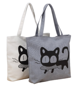 Eco Friendly Recycled Cotton <b>Canvas</b> Grocery <b>Bag</b> Custom Size And Printed Logo Reusable Shopping Tote <b>Bag</b> For Brand Awareness - Product Image 1