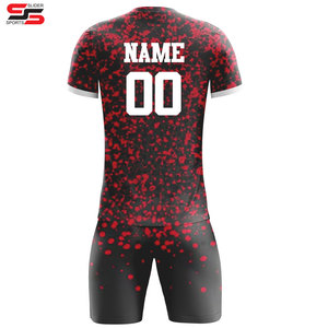 Venta al por mayor de alta calidad de fútbol Jersey Unisex transpirable camisetas de fútbol de adultos Jersey de fútbol sublimado conjuntos de desgaste de fútbol - Product Image 4