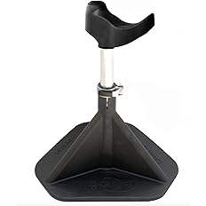 Adjustable Metal Hoof Stand Farrier Hoof Jack with Cradle and <b>Post</b> | Horse Hoof Holder Tool for <b>Shoeing</b> and Trimming - Product Image 4