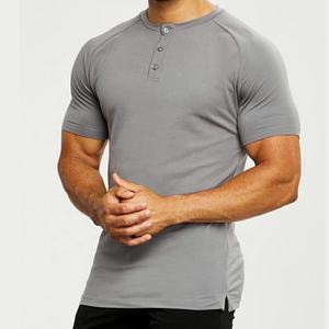 T-shirts classiques pour hommes, super doux, extensibles, 100% coton, coupe ample, manches courtes, coupe musclée, pour la salle de sport - Product Image 3