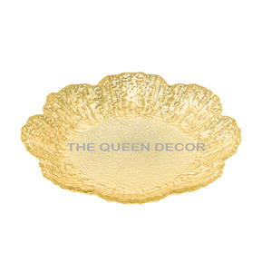Wholesale Home Glossy Golden Color Dry Fruit Bowl Latest Quality <b>Table</b> Top Handmade Fruit Bowl Low Price - Product Image 5
