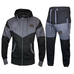 Custom High Quality Sun Faded Acid Wash <b>Hoodie</b> and Sweatpants Sets Vintage Tracksuit Sweatsuit Sweat Jogger Pant Suit for Men - Product Image 4