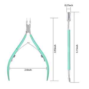 High Quality 2-Piece Stainless Steel Cuticle Pusher and <b>Nail</b> <b>Clipper</b> Essential Tool for Cuticle and <b>Nail</b> Care, 2 Years Warranty - Product Image 6