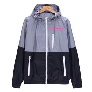Nouvelle conception 2026 – Veste coupe-vent à capuche de haute qualité pour sports d'hiver, respirante, tricotée, 100 % polyester, coupe-vent - Product Image 2