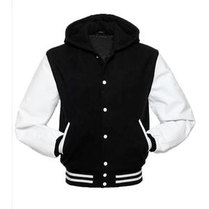 Chaqueta de invierno personalizada de invierno para exteriores, logotipo personalizado, deportes universitarios, béisbol, chaquetas y abrigo para hombres, Chaqueta de algodón, chaqueta Varsity Letterman, chaqueta de invierno de gran tamaño para hombres - Product Image 6