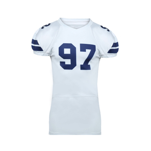 Listo para enviar 2025 Nuevas llegadas Venta al por mayor Hombres baratos bordados Fútbol americano Jersey All Team Rugby Camisetas - Product Image 4