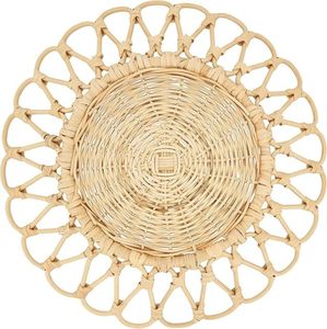 Best Theme Design Rounded Tableware Decorative <b>Placemat</b> Glass <b>Beads</b> Place Mat for Parties and Other Functions - Product Image 2