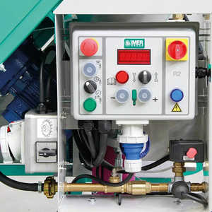 Pulvérisateur électrique monophasé Imer Koine 35 pour mortier et plâtre 220V, machine de pulvérisation de chantier avec nouveaux composants moteur - Product Image 1