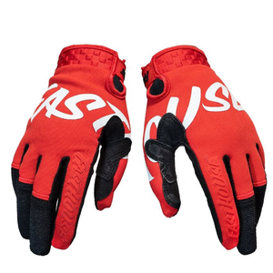 Summer Goat Leather <b>Touchscreen</b> Full Finger Motorcycle <b>Gloves</b> Hook Loop Closure for Unisex Daily Riding <b>Gloves</b> - Product Image 2