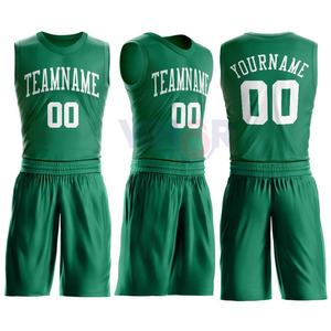 Uniforme de Baloncesto Unisex de Secado Rápido y Transpirable 100% Poliéster Sublimación Conjunto Personalizado de Alta Calidad Impreso Diseña Tu Propio Equipo - Product Image 1
