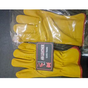 ถุงมือนิรภัยสำหรับขับรถกลางแจ้งแบบลำลองดีไซน์สุดพิเศษจากปากีสถานถุงมือหนังหน้าจอสัมผัสระบายอากาศได้ดีกันสารเคมี - Product Image 2