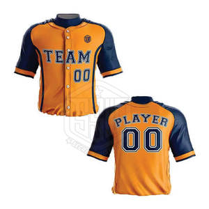 Uniforme de Béisbol de Material Sólido en Diferentes Colores para Ropa Deportiva / Uniformes de Béisbol Personalizados a la Moda para Hombres y Mujeres - Product Image 4