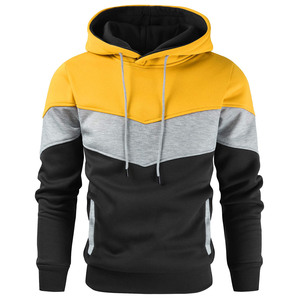 Sudadera con Capucha para Hombre 100% Algodón, Diseño Plover, Nueva Moda, Talla Grande, con Patrón 3D, Venta Caliente, Sudadera con Paneles para Hombre - Product Image 6
