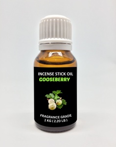 Aceite aromático de Amla (fruta del espino) para varitas de incienso |   Aceite perfumado Agarbatti de larga duración |   Proveedor de Aceite de Incienso - Product Image 1