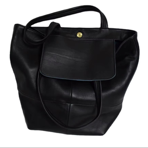 Sac fourre-tout en cuir véritable pour femmes - Product Image 4