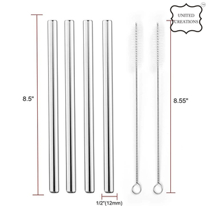 Luxury Stainless Steel Tumbler with Straight and Bent Reusable <b>Metal</b> <b>Straws</b> Boxed Set for Premium Drinking Experience - Product Image 6