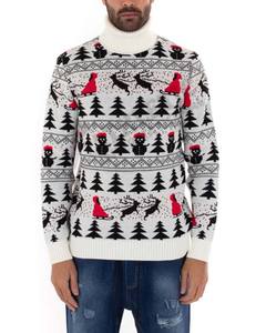 Pull à manches longues avec broderie imprimée personnalisée Vêtements d'hiver vierges décontractés Chandails pour hommes Prix de gros Chandail pour hommes en laine respirante - Product Image 1