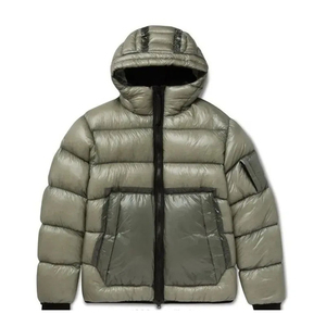 Chaqueta Acolchada con Logotipo Personalizado, para Hombre y Mujer, Resistente al Viento, Impermeable, Transpirable, Ecológica, con Diseño de Cuadros, Tallas Grandes - Product Image 1