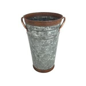 Ensemble de 3 jardinières rondes galvanisées de qualité supérieure, taille personnalisée, pots à fleurs pour fournisseur en gros - Product Image 3