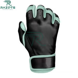 ถุงมือหนังสำหรับเล่นกีฬาทนทานระบายอากาศได้ดีตัวเลือกโลโก้ตามสั่งสำหรับถุงมือตีเบสบอล - Product Image 5