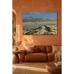 Fida Jean-Lon Grme Tigre observant la vallée, impression sur toile - Product Image 2