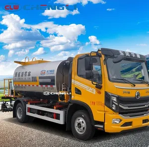 รถบรรทุกโรยยางมะตอยตงเฟิง 4x2 ขนาด 6300 ลิตร รถกระจายบิทูเมน รถเกลี่ยยางมะตอย สำหรับงานก่อสร้างทางหลวง - Product Image 1