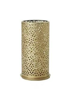 Bougeoir votif à tissage floral or fini à l'intérieur argent extérieur haut sur demande dessus de table bougeoir décoratif - Product Image 4