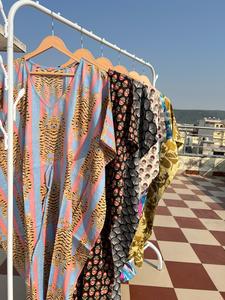 Vestido de caftán largo para ser mamá, uso diario, ropa de dormir para la playa, de algodón 100% caftán, vestido largo Maxi, regalo, caftán con estampado Floral - Product Image 3