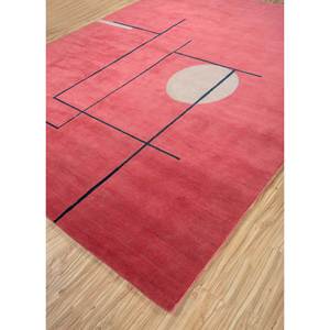 Alfombra Grande de Lana Anudada a Mano Sthir AIWL-3010, Rectangular, Abstracta, Rosa y Morado, para Sala de Estar, Pasillo, para Adolescentes - Product Image 2
