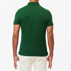 Polo de verano de alta calidad para hombre, informal, de negocios, de color sólido, bordado, manga corta, tejido de punto, estampado de solapa, Golf 3D - Product Image 4