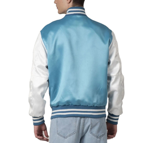 Chaqueta Universitaria Casual de Invierno con Letras Bordadas Personalizadas, de Alta Calidad, Impermeable, Reversible, con Logotipo Frontal para Hombre - Product Image 2