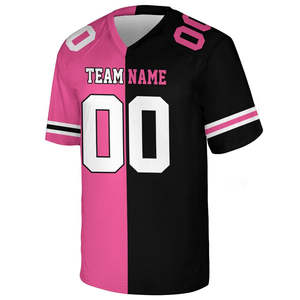 Nueva Llegada, Conjuntos de Camisetas de Fútbol Americano de Manga Corta Estampadas, Transpirables y de Secado Rápido / Ropa Deportiva OEM Unisex - Product Image 2