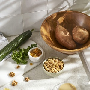 Cuenco de bambú grande y duradero, vajilla natural, decoración atractiva para presentación de comidas, productos vietnamitas al por mayor ecológicos - Product Image 3