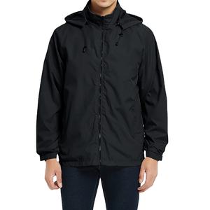 Veste coupe-vent zippée en toile respirante et résistante à l'eau pour homme, style vintage, avec poches, pour l'extérieur en hiver 2026 - Product Image 4