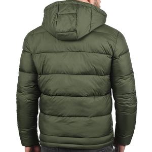 Chaqueta de Invierno Personalizada para Hombre, Estilo Urbano, de Mezclilla y Cuero Ecológico, Cortavientos, con Capucha, Transpirable y de Secado Rápido, Modelo 2026 - Product Image 4