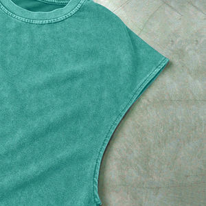 Camiseta sin mangas para hombre de calidad superior Casual Summer Fashion Outstanding Fabric High Street Camisa sin mangas con ajuste elegante - Product Image 6