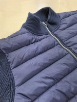 Chaqueta de Trabajo Acolchada de Lona de Pato para Hombre con Logotipo Personalizado, Estilo Vintage Detroit, Cierre de Cremallera, Resistente a la Intemperie, Forro de Poliéster para Invierno