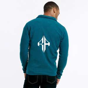 New Hot Selling Unisex Outdoor Fleece Jackets Wholesale Customized <b>Printing</b> Polyester / Cotton <b>Material</b> High Quality for Unisex - Product Image 6