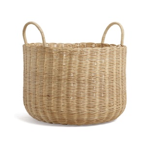 Panier en rotin fantaisie panier de fruits de créateur fait à la main de qualité supérieure classique élégant fantaisie nouveau panier en rotin de concepteur - Product Image 1