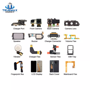 Piezas de repuesto para Huawei, lente de cámara frontal trasera, Conector de cargador de teléfono móvil, Puerto flexible, Sensor, placa base, altavoz, Zumbador