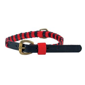 Luxury Personalized Dog <b>Collar</b> Braided Cotton Leather Lace Decoration Adjustable Rope Buckle Customized Color Logo for <b>Pet</b> - Product Image 3