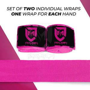 Top Selling High Grade Comfortable Boxing Hand Wraps Adjustable Elastic <b>Wrist</b> <b>Support</b> Hand Wraps - Product Image 3