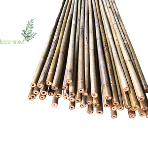 Grand poteau en bambou brut durable pour la Construction, fabriqué au Vietnam à partir de bambou de haute qualité, bon prix au Vietnam par Eco2go, vente en gros - Product Image 1
