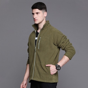 Men Polar Fleece Winter Jacket Eco-Friendly Comfortable Breathable Outdoor Fleece Jacket with Custom Logo Cusaul Men Apparel - Product Image 4