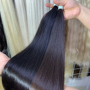 Cabello individual de donante de Vietnam, precio al por mayor, sin enredos y apariencia lisa y Lisa, extremos súper doblemente dibujados - Product Image 1