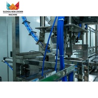 Produit chaud Machine de remplissage entièrement automatique de bouteilles d'eau pure en PET 3L 5L 10L Usine de remplissage d'eau potable minérale en bouteille